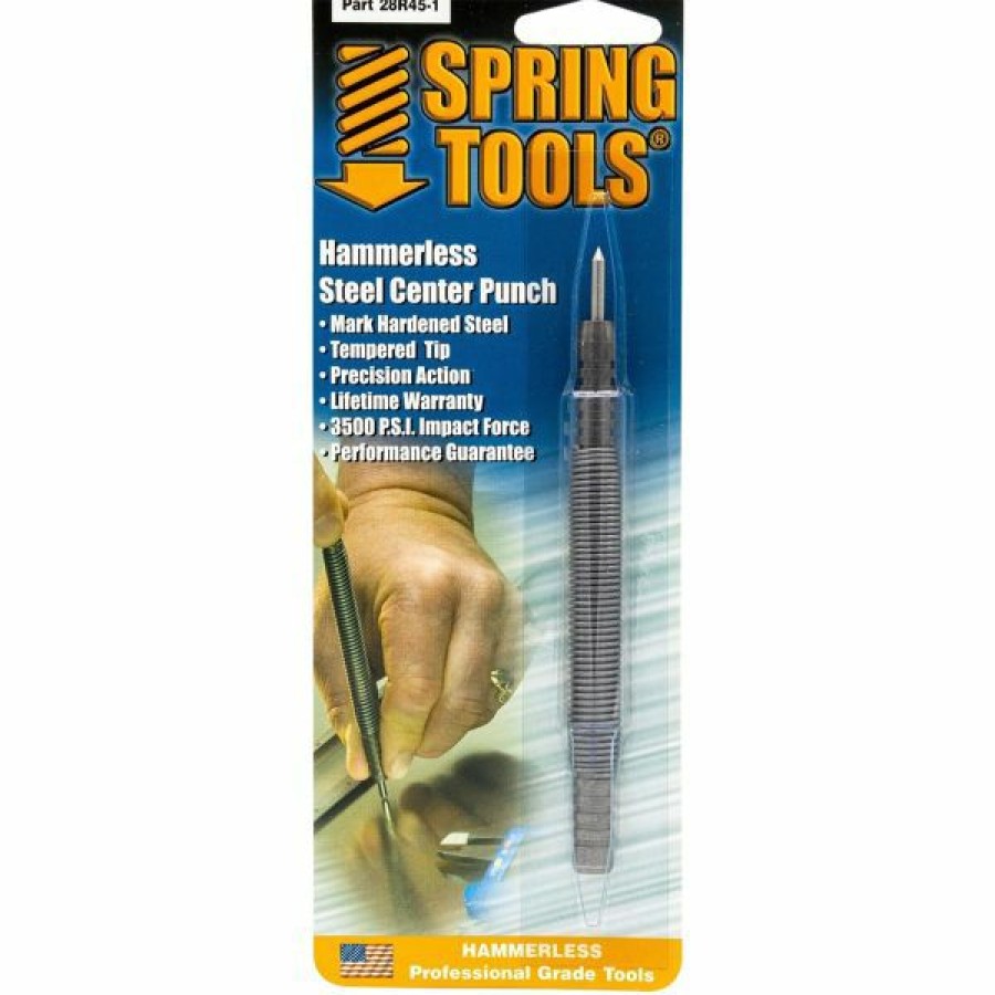 Metal Fab * | Spring Tools High Speed Steel Center Punch 28R45-1 Promotions