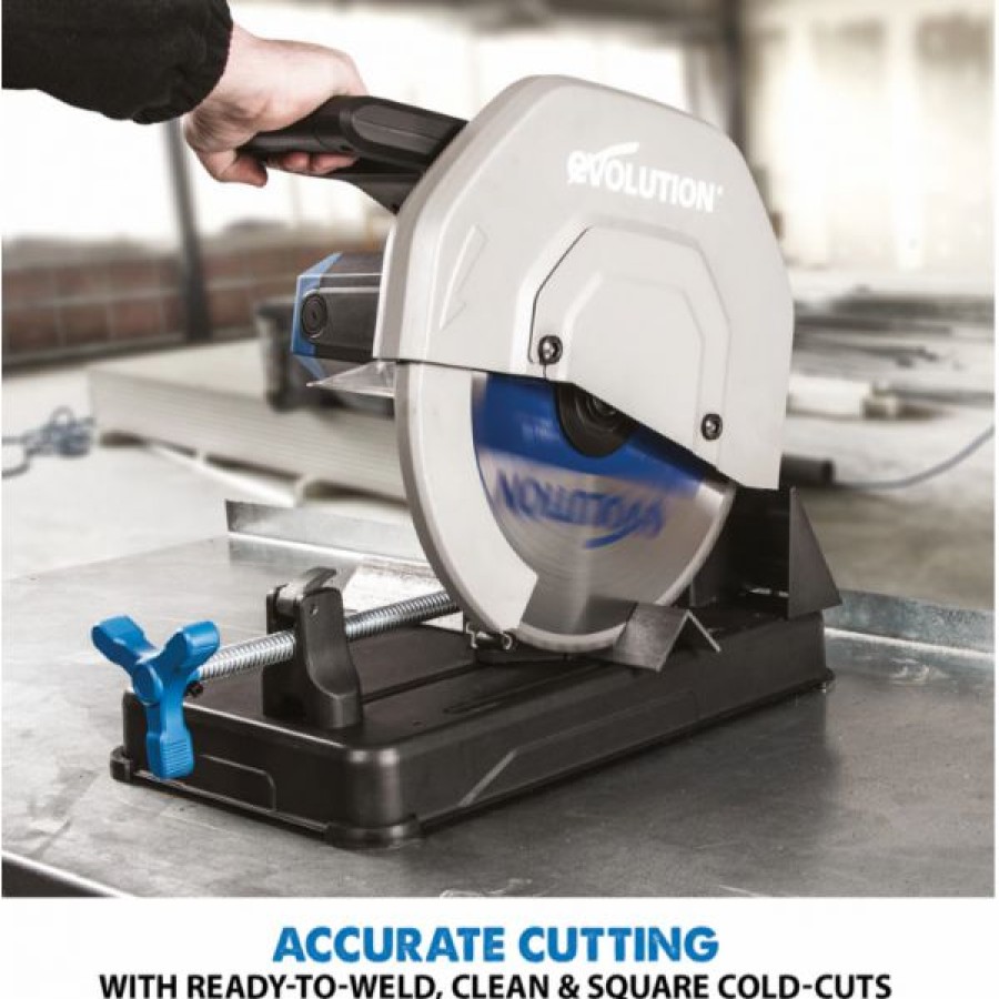 Evolution Power Tools * | Evolution 14 Inch Steel Cutting Chop Saw Sale