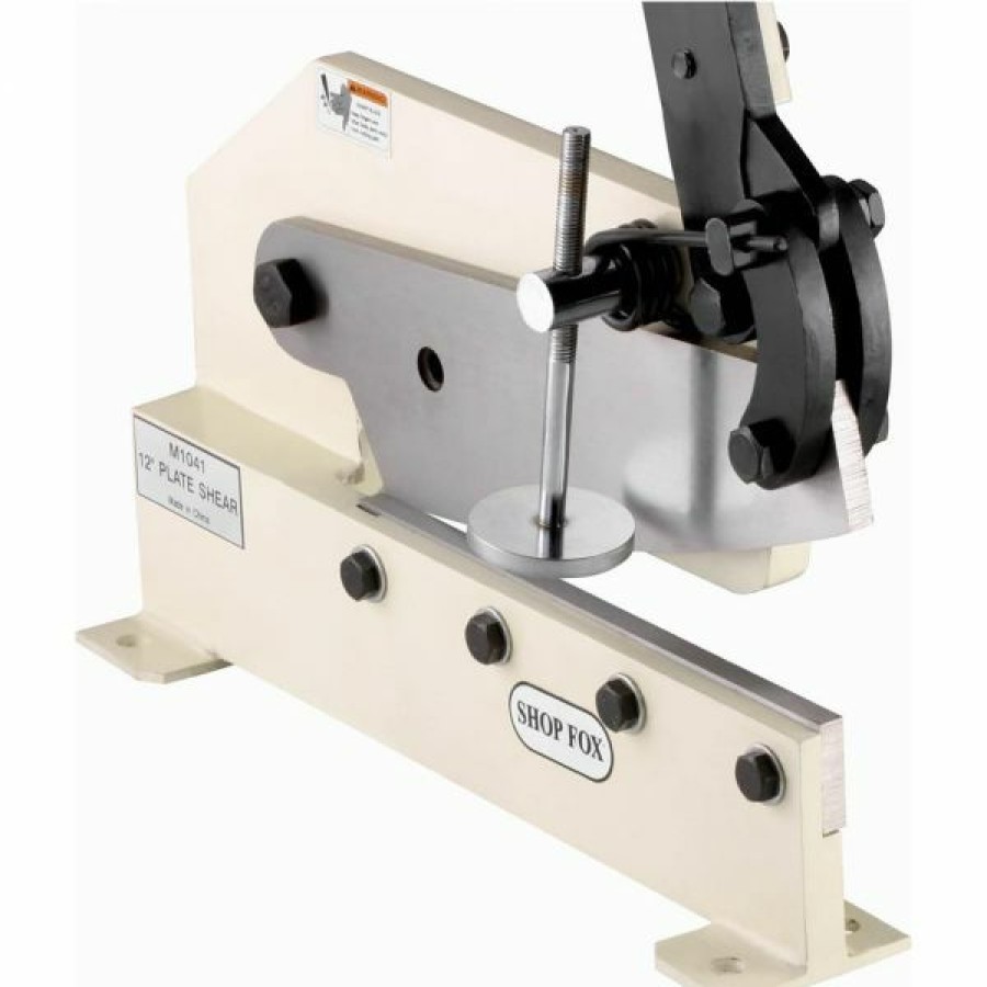 Metal Fab * | Shop Fox 12 In. Plate Shear M1041 Sale