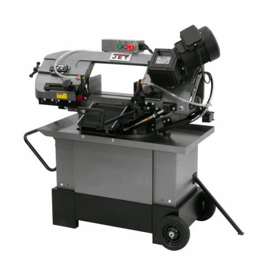 Metal Fab * | Jet Tools Hvbs-710G, 7 X 10-1/2 Horizontal/Vertical Mitering Geared Head Bandsaw 413452 Online