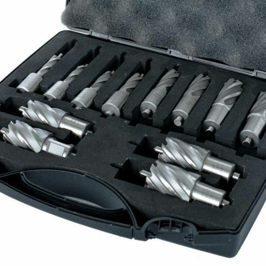 Evolution Power Tools * | Evolution Power Tools 1 In. Depth Of Cut Cyclone Annular Cutter Set Cc12Set 1 Free Delivery