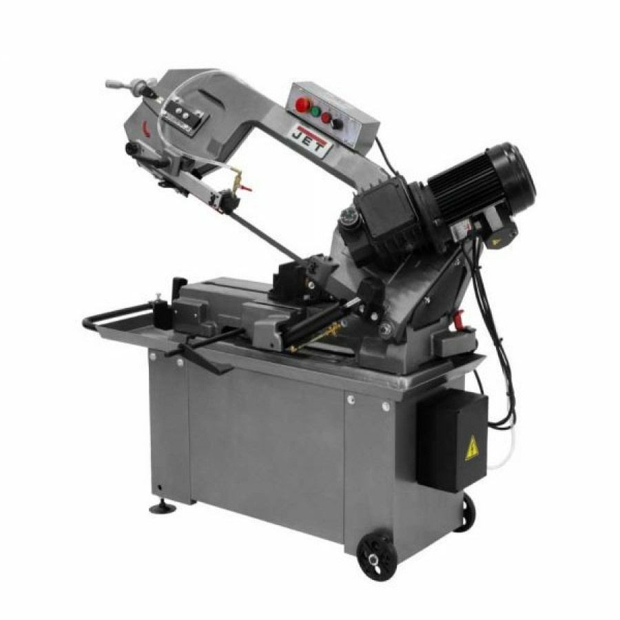 Metal Fab * | Jet 8 Inch X 14 Inch Horizontal Geared Head Bandsaw Hbs-814Gh Online