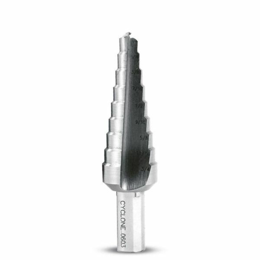 Evolution Power Tools * | Evolution Power Tools Straight Flute Step Drill 1/4 In. To 3/4 In. Sd 9 Free Delivery